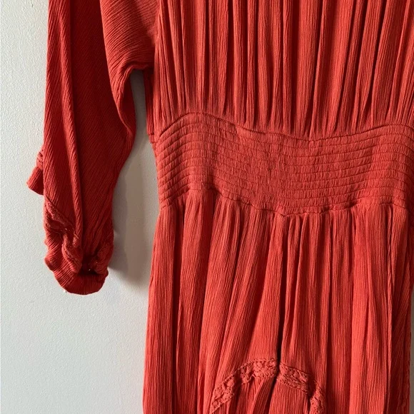 FREE PEOPLE - Dixie Maxi Dress in Ginger - Picture 6 of 6